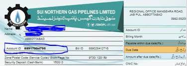 Gas Bill online