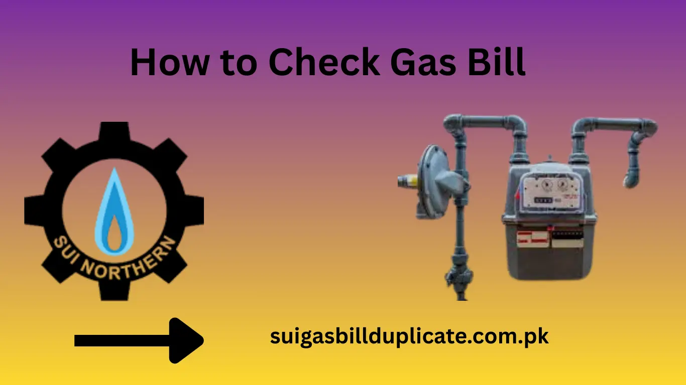 How to Check Gas Bill