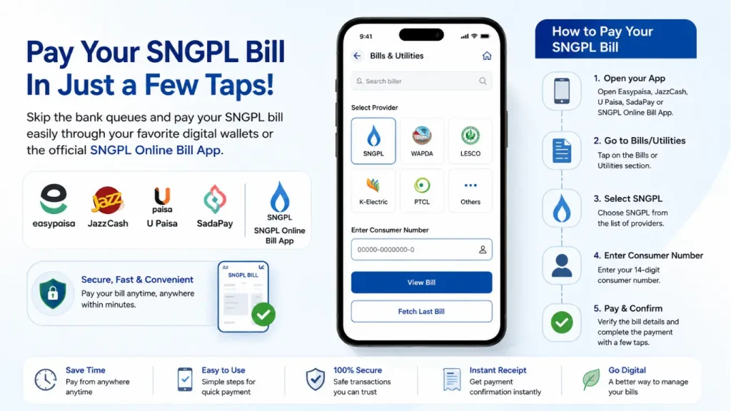 Pay Your gas Bill Through Mobile Wallets